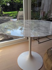 Eero Saarinen Tulip Tisch – Original Knoll International Esstisch Marmor 90 Cm