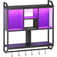 Wandregal mit LED-Beleuchtung