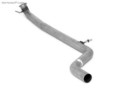 Fox Edelstahl Vorschalldämpfer-Soundrohr Mercedes B-Klasse W246 B180 B200 B250