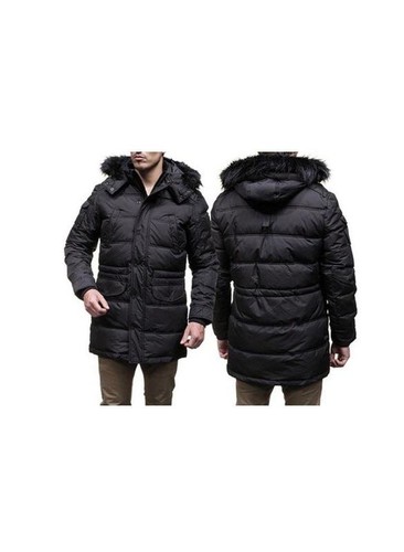 Men redskins parka black - men,
