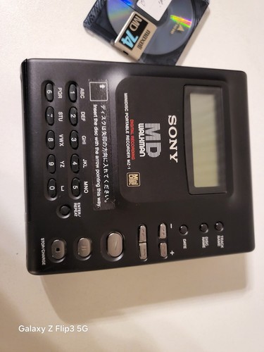 Sony minidisc walkman - sony,
