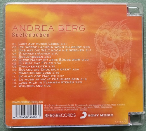 Andrea berg seelenbeben - -,