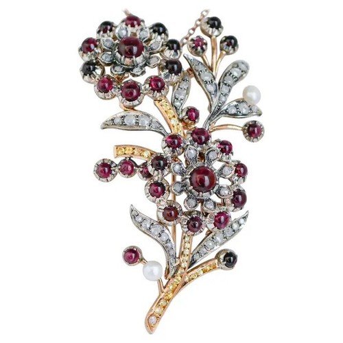 Viktorianisches blumendesign - viktorianisches,