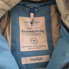 SAILORS AND BRIDES, Damen Übergangsjacke, Starlight, hellblau. Größe L