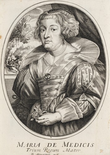 Portrait der maria medici - der,