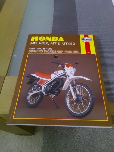 Honda mbx mtx50 owners - mb,