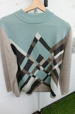 Damenpullover Pullover Malva  langarm beige gemustert Gr. L