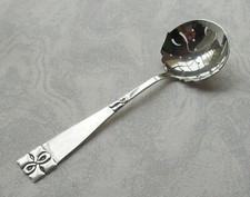 *RAR* Seltener Sieblöffel im Jugendstil 830er Silber um 1921 C.F.Heise Dänemark