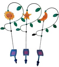 Solarstecker, 3er Set "Sonne