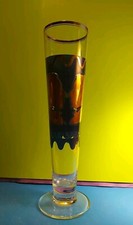 Glas Bierglas Biertulpe Karlsberg, 0,3 Ltr., Höhe 25cm, Ritzenhoff, umbeschädigt