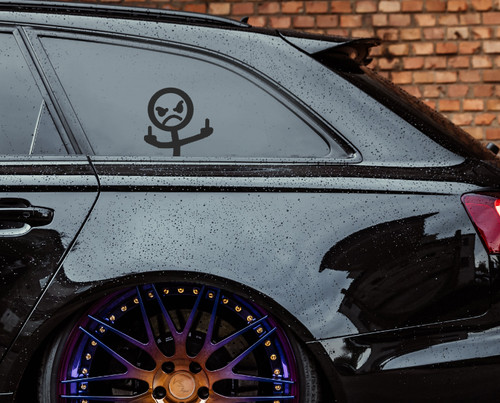 Auto aufkleber fuck you - auto,
