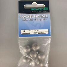 Balzer Loch Bleikugel 12,5g 7 Stück Lochblei Inline Blei Kugelblei Angelblei OVP
