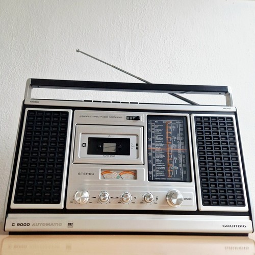 Grundig c 9000 - c, silber