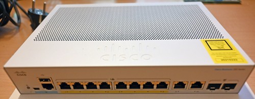 Cisco port managed - 8-port, poe+