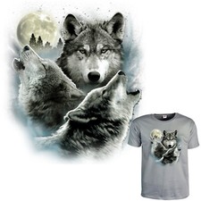 Wolf T-Shirt Wölfe Grafik