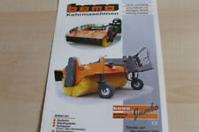 140451) Bema Kehrmaschinen Kehrwalze 920 Prospekt 02/2007