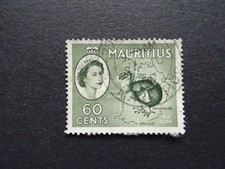 60 Cents Briefmarke aus Mauritius, 1964