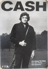 Johnny Cash - Out Among The Stars - Promo Poster