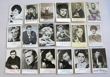 Autogrammsammlung - Ross, Kolibri, FFV -  Bruno Kastner, Carla Bartheel, Valente