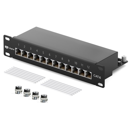 Patchfeld cat6 patchpanel - patchfeld, 10