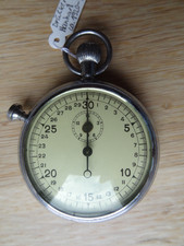 Hanhart  Stoppuhr über 100 Jahre alt gebraucht mit Seitenstopper selten!