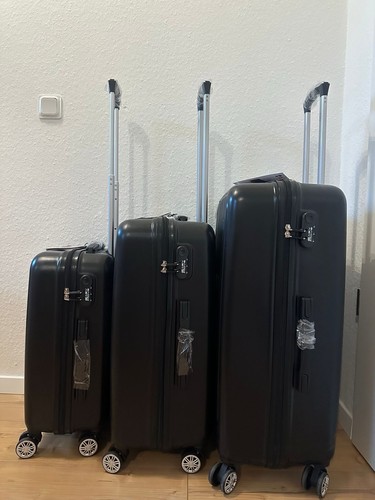 3er set koffer - koffer, hartschale