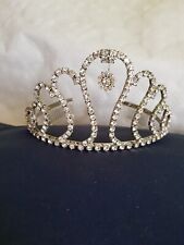 TIARA WICKED BARBIE Diadem Kristall Strass Krone Hochzeit Braut 