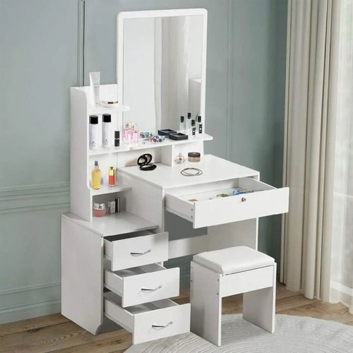 Weiß schminktisch set mit - set,