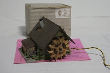 FALLER H0 227 B-227ORIGINALKARTON FERTIGMODELL KLEINE MÜHLE MIT MOTOR 50ER JAHRE