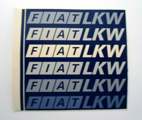 Werbe aufkleber fiat - werbe-aufkleber,
