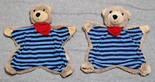 2 x STERNTALER SCHMUSETUCH * BÄR BASTI TEDDY GROSS RASSEL * TOP ZUSTAND *