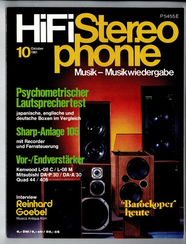 Hifi sterophonie 1981 - hifi, 1981-10