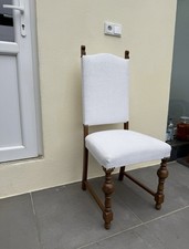 6XAntik Barock Stühle Still