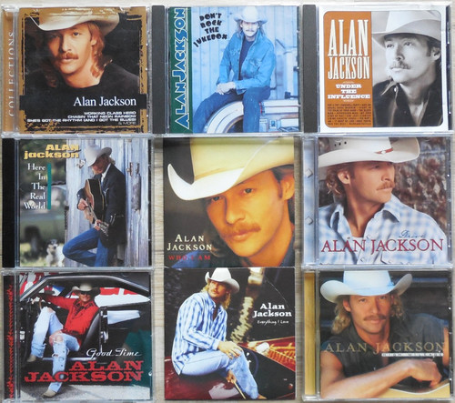 Alan jackson 9 cd - jackson,