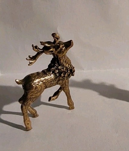Kupfer messing figur reh - kupfer,
