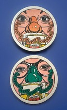 2 Bierdeckel AMSTEL BIER -