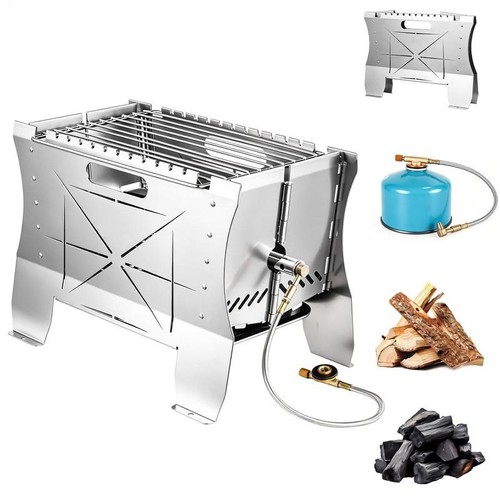 Edelstahl gasbräter gasgrill - edelstahl,