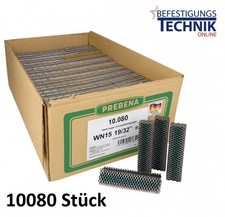 Wellennägel WN15BK 25x15mm