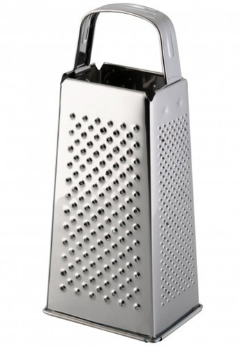 Reibe vierkant 21cm - , edelstahl