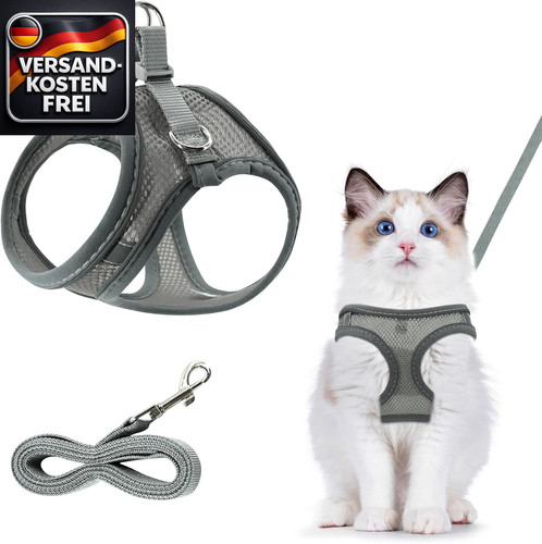Atmungsaktives katzengeschirr - atmungsaktives,