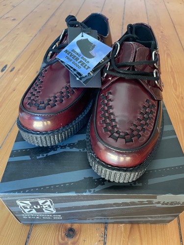 Tuk creepers viva low burgundy - creepers,
