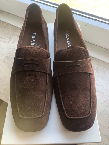 Prada wildleder slipper - prada,