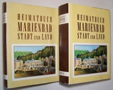 2 Bände Heimatbuch Marienbad