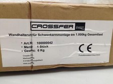 CROSSFER - Wandhalterung für die Schwenkarm-Montage bis 1.000 kg - Neu !!!
