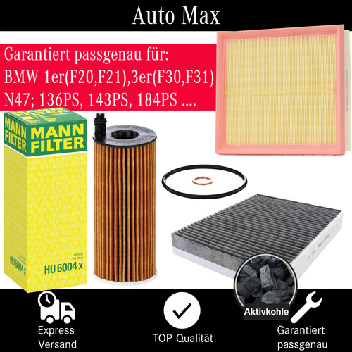 Filterset inspektionspaket bmw - filterset,