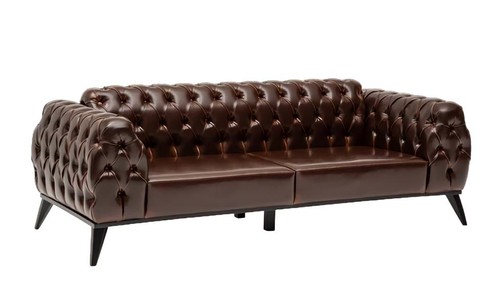 Chesterfield dreisitzer sofa - chesterfield,