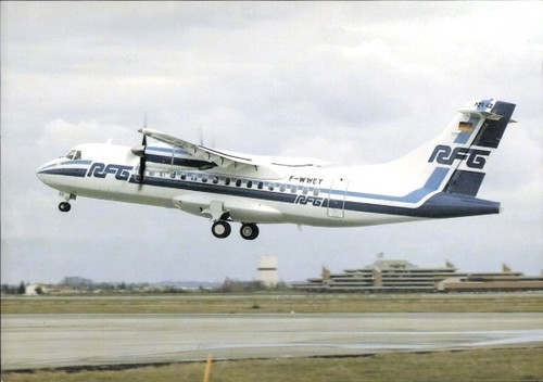 Flugzeug atr 300 rfg - flugzeug,