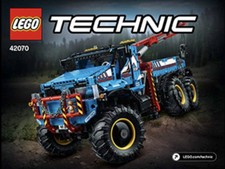 LEGO Technik Truck Set 42070 (blau, ferngesteuert und super cool)