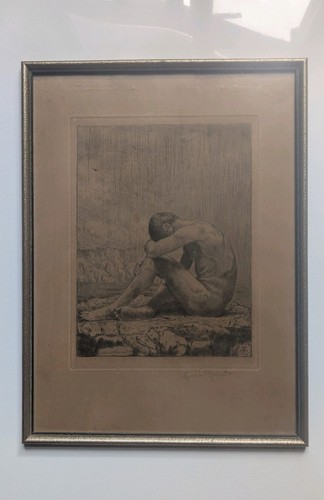 Hans thoma original radierung - thoma,