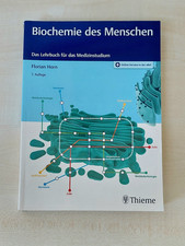 Biochemie des Menschen - Das Lehrbuch für das Medizinstudium, ISBN 9783132427433
